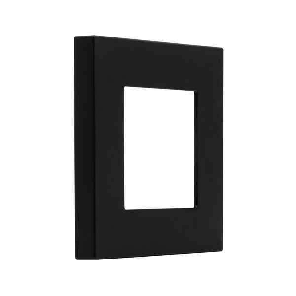 Quadro para Interruptor de Luz Ledkia Modern Preto (86 x 86 x 9.5 mm)