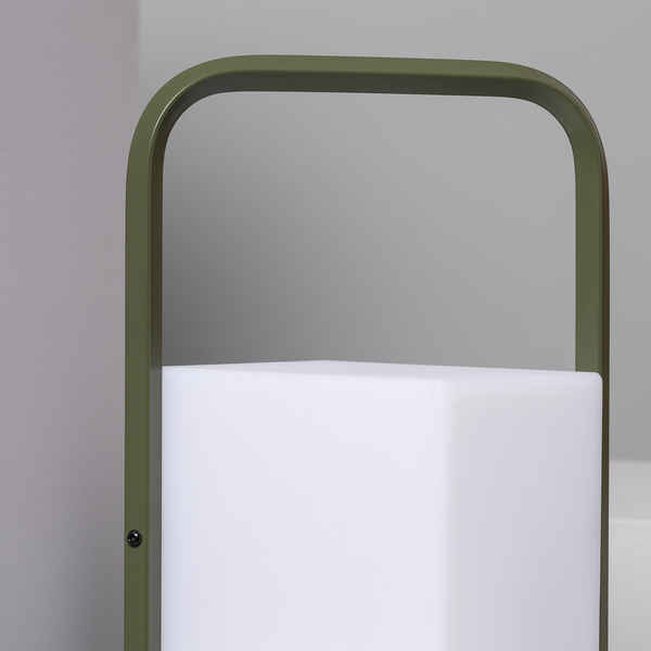 Lâmpada de Mesa Ledkia Tiber Verde Polietileno 3W 220 LM