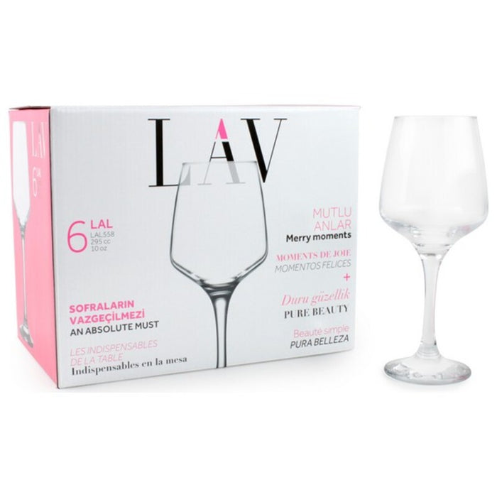 Copo para vinho LAV Lal 295 cc (6 pcs) 295 cc