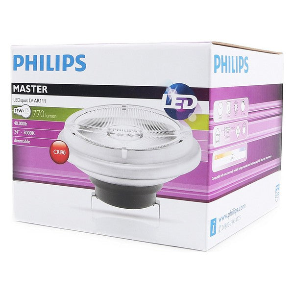 Lâmpada LED Philips SpotLV 24º A 15 W 830 Lm (Branco quente 3000K)