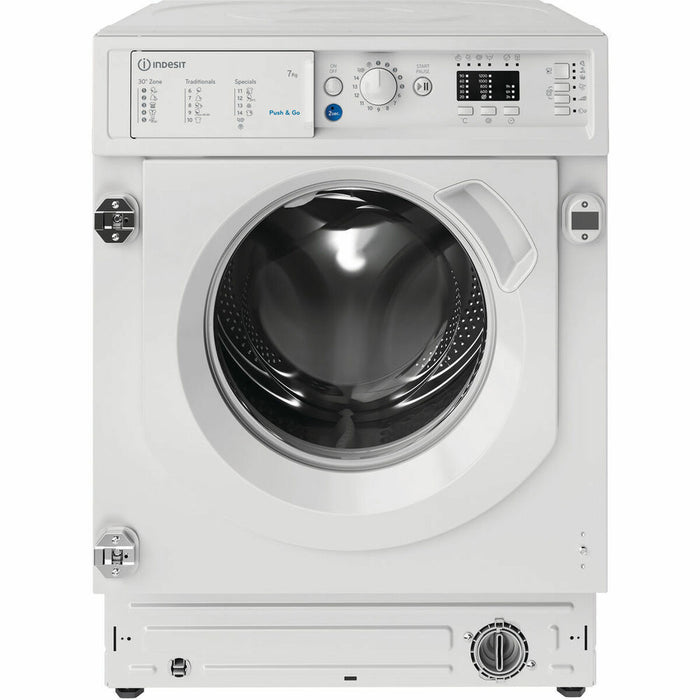 Máquina de lavar Indesit BIWMIL71252EUN  7 kg 1200 rpm Branco