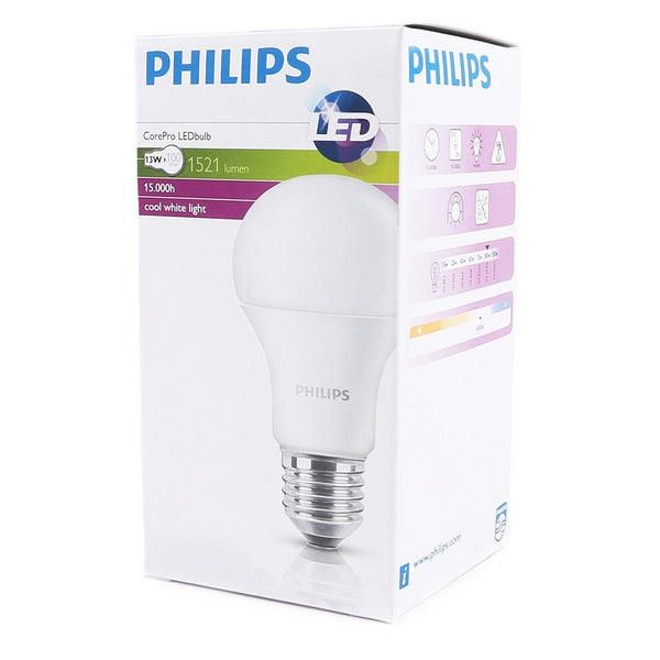 Lâmpada LED Philips CorePro A+ 13 W 1521 Lm (Branco Neutro 4000K)