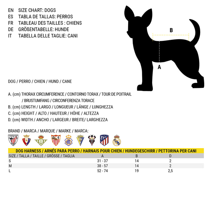 Arnês Reforçado para Cães Athletic Club